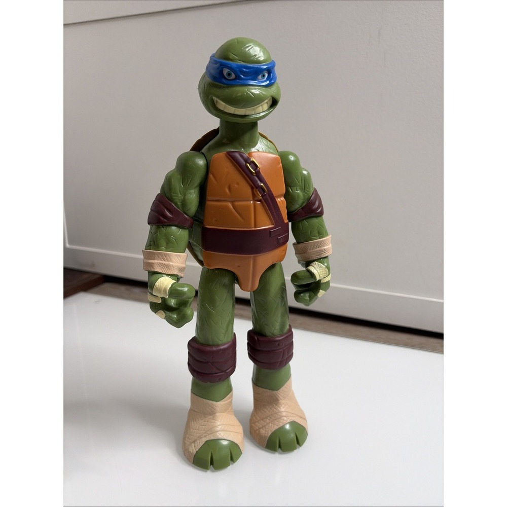 TMNT Leonardo 10" Action Figure 2012 Playmates Viacom Teenage Mutant Ninja Turtl